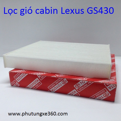 Lọc gió máy lạnh Lexus GS430 - loc gio cabin lexus gs430.JPG
